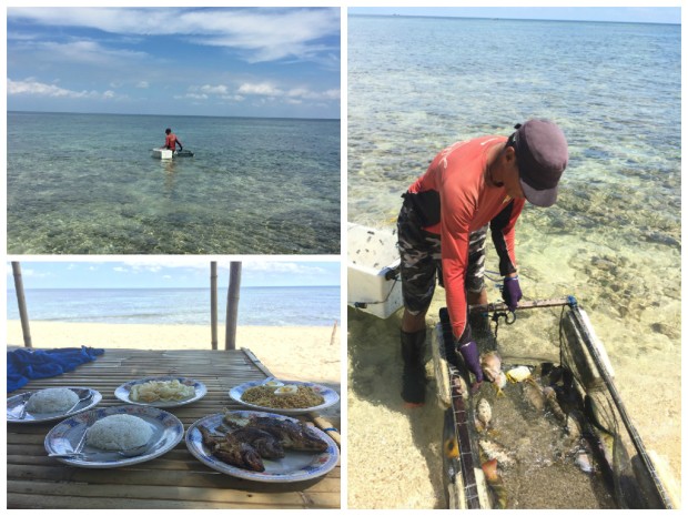 Fischfang auf Pulau Samalona